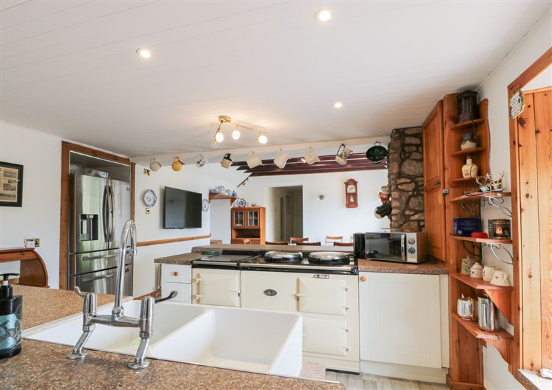This is the kitchen (photo 2) at Marshill Farm House, Draffan near Kirkmuirhill