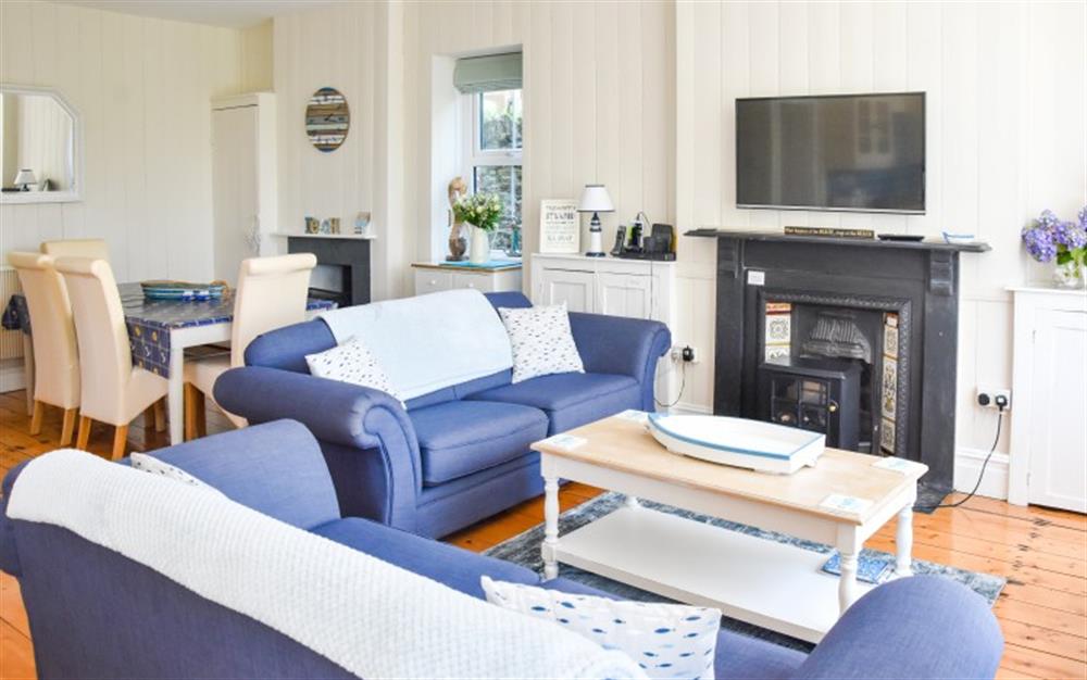 Living space continued at Martha's Harbour in Tintagel