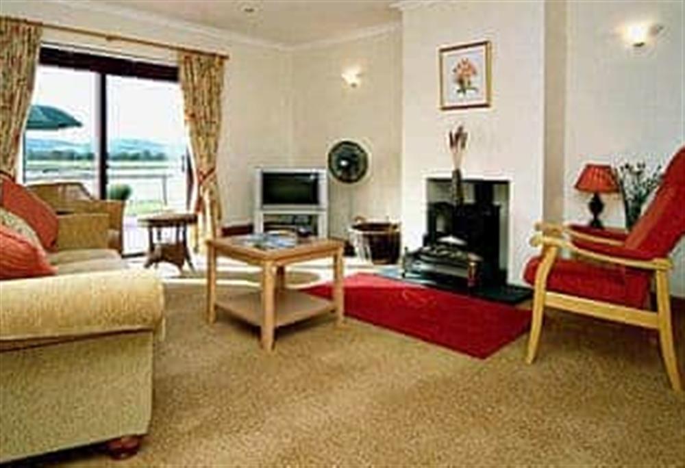 Relax in the living area at Martha’s Shore Cottage in Glencaple, Dumfries., Dumfriesshire