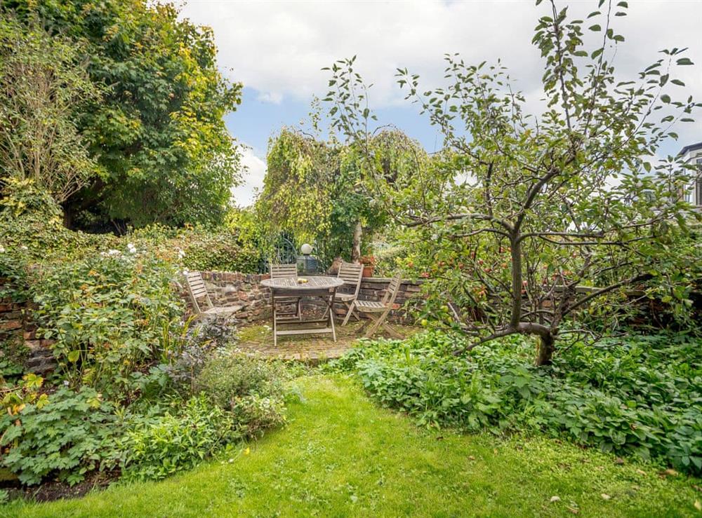 Garden at Martineau House in Tynemouth, Tyne and Wear