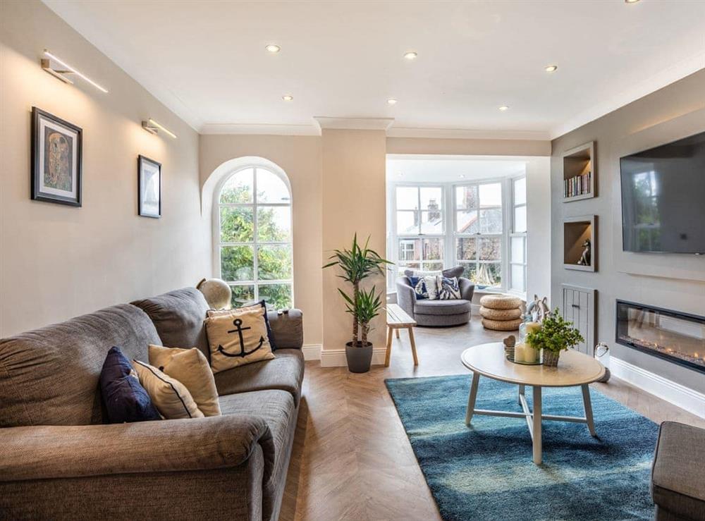 Living room at Martineau House in Tynemouth, Tyne and Wear