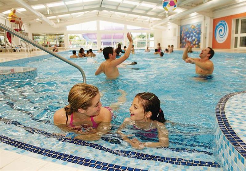 Indoor heated swimming pool at Marton Mere in Blackpool, Lancashire