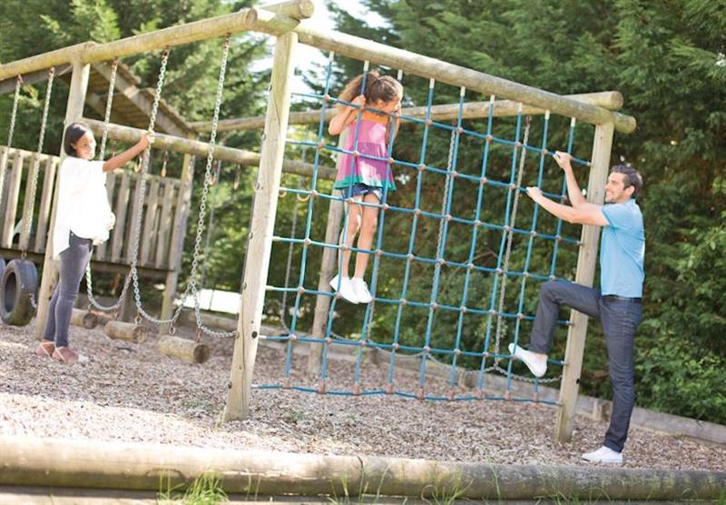 Children’s play area at Marwell Lodges in Hampshire, South of England