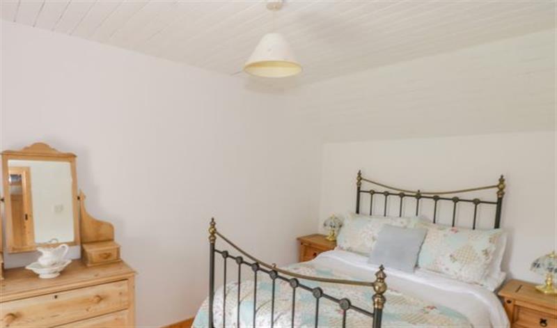 One of the  bedrooms at Mary Kates Cottage, County Donegal