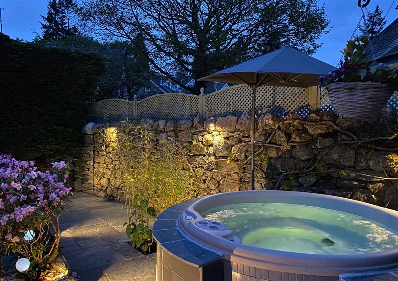 Spend some time in the hot tub at Marys Cottage, Grasmere