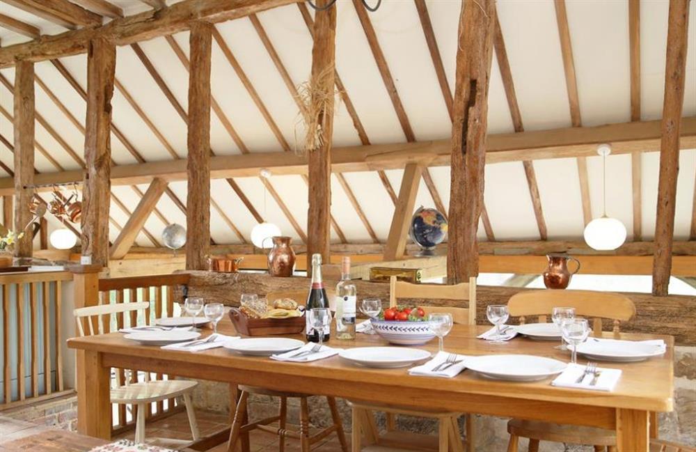 Dining room at Masketts Barn, Nutley, Sussex