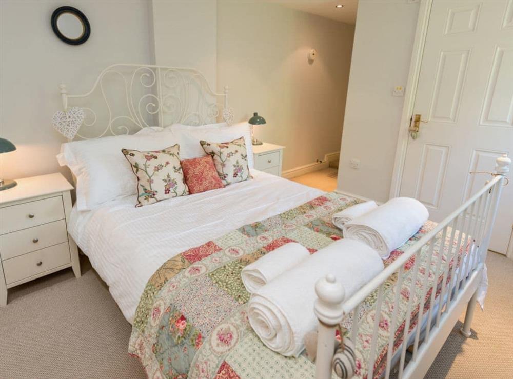 Double bedroom at Mast Cottage in Burley, Hampshire