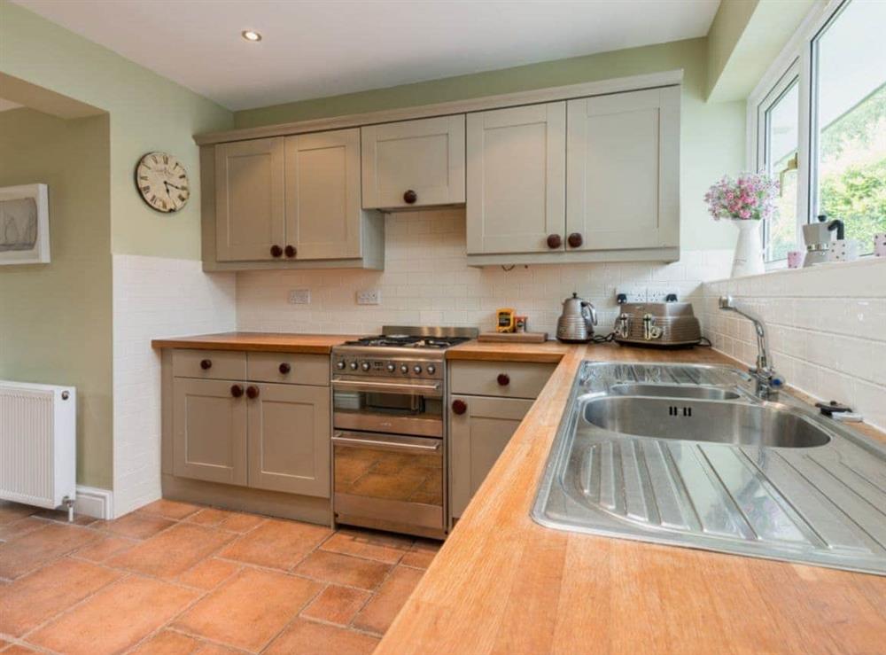 Kitchen at Mast Cottage in Burley, Hampshire