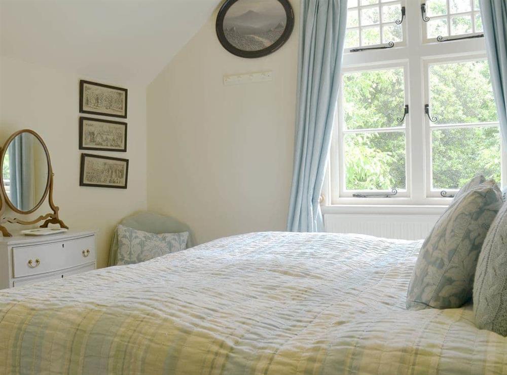 Comfortable double bedroom at Front Lodge, 
