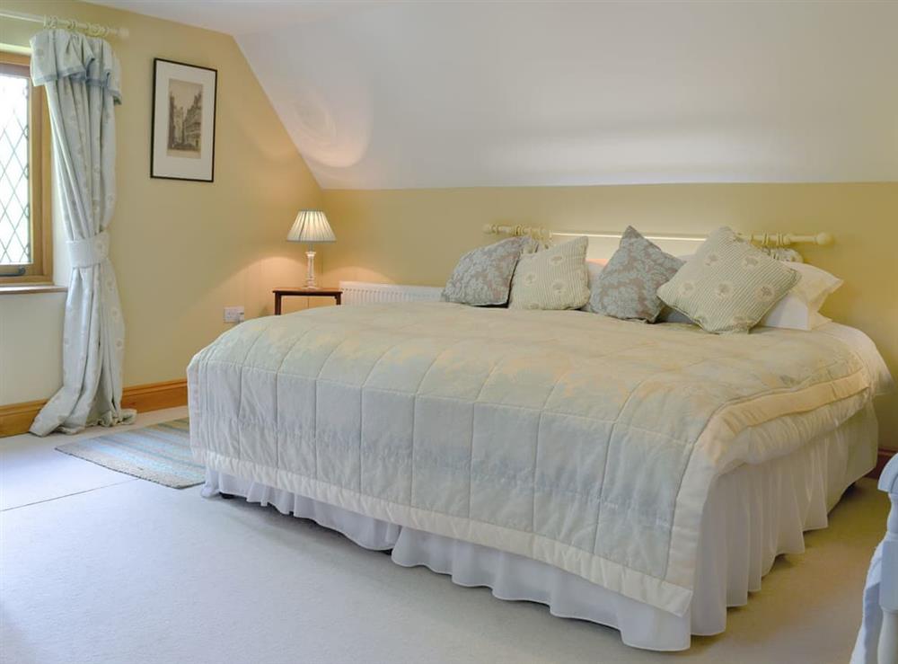 Spacious double bedroom at Mill Farmhouse, 