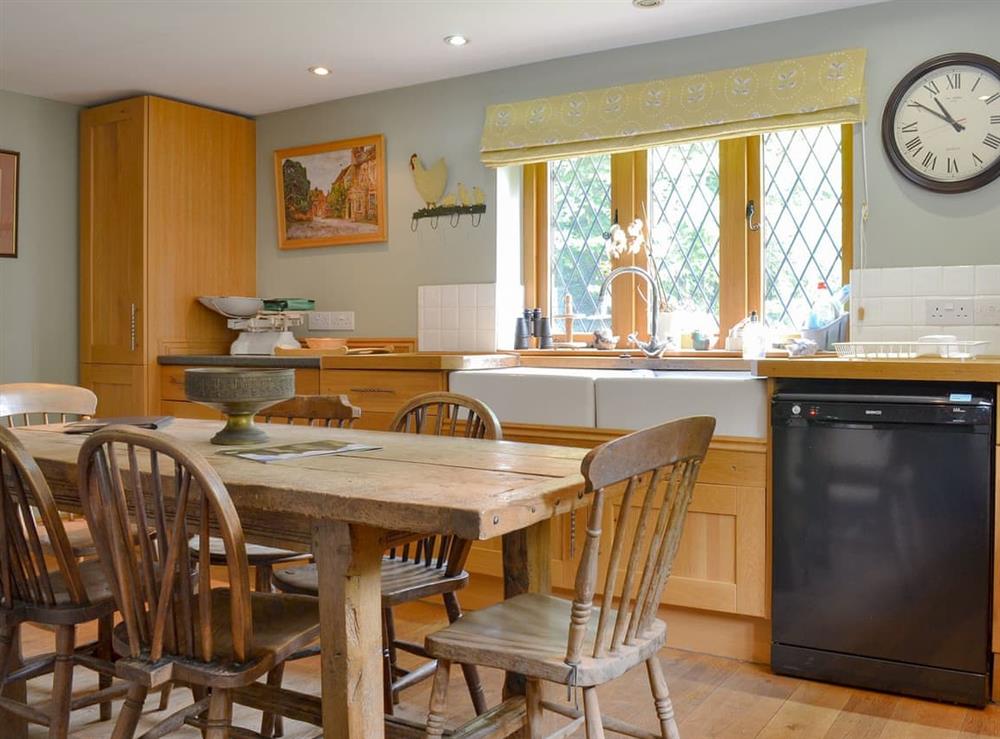 Well equipped kitchen/ dining room at Mill Farmhouse, 