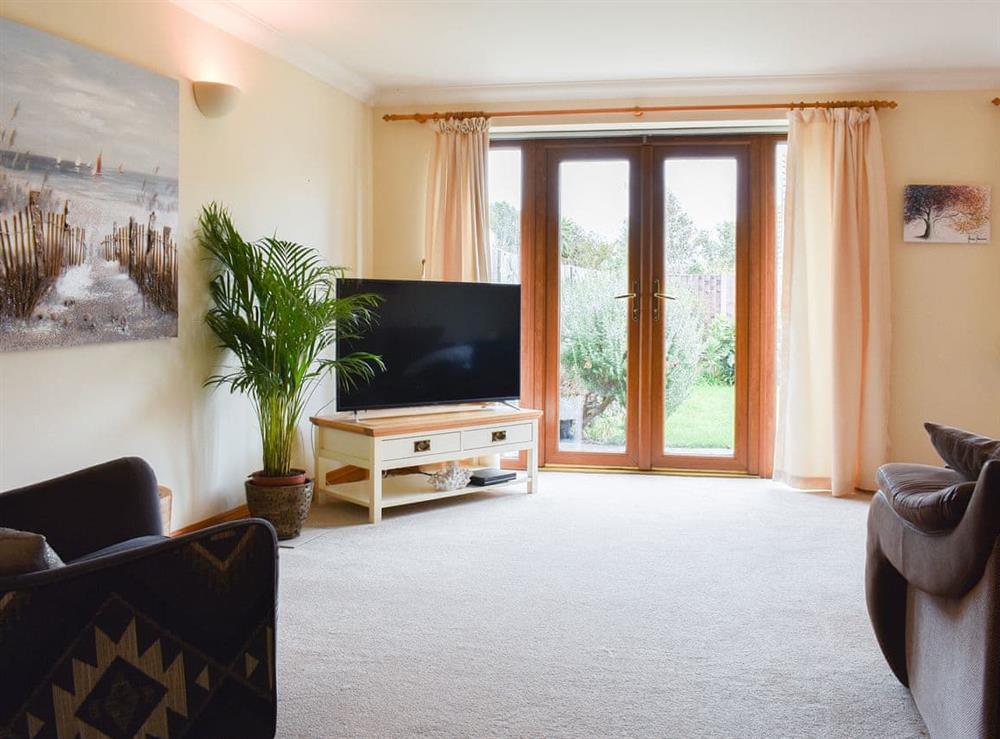 Living room at Maverhurst in Bracklesham Bay, West Sussex