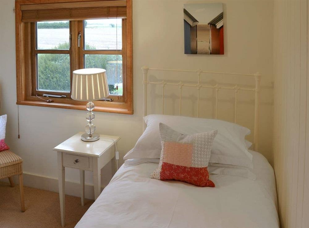 Cosy bedroom at May Cottage in Bacton, Nr North Walsham, Norfolk., Great Britain