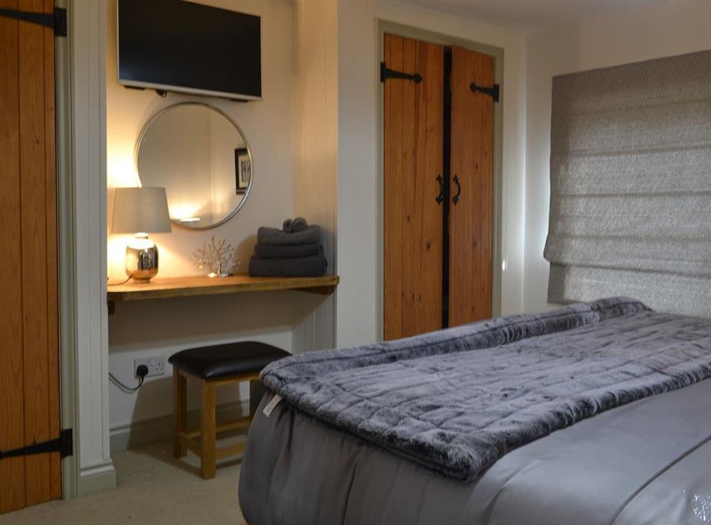 Double bedroom at May Cottage in Middleton, near King’s Lynn, Norfolk