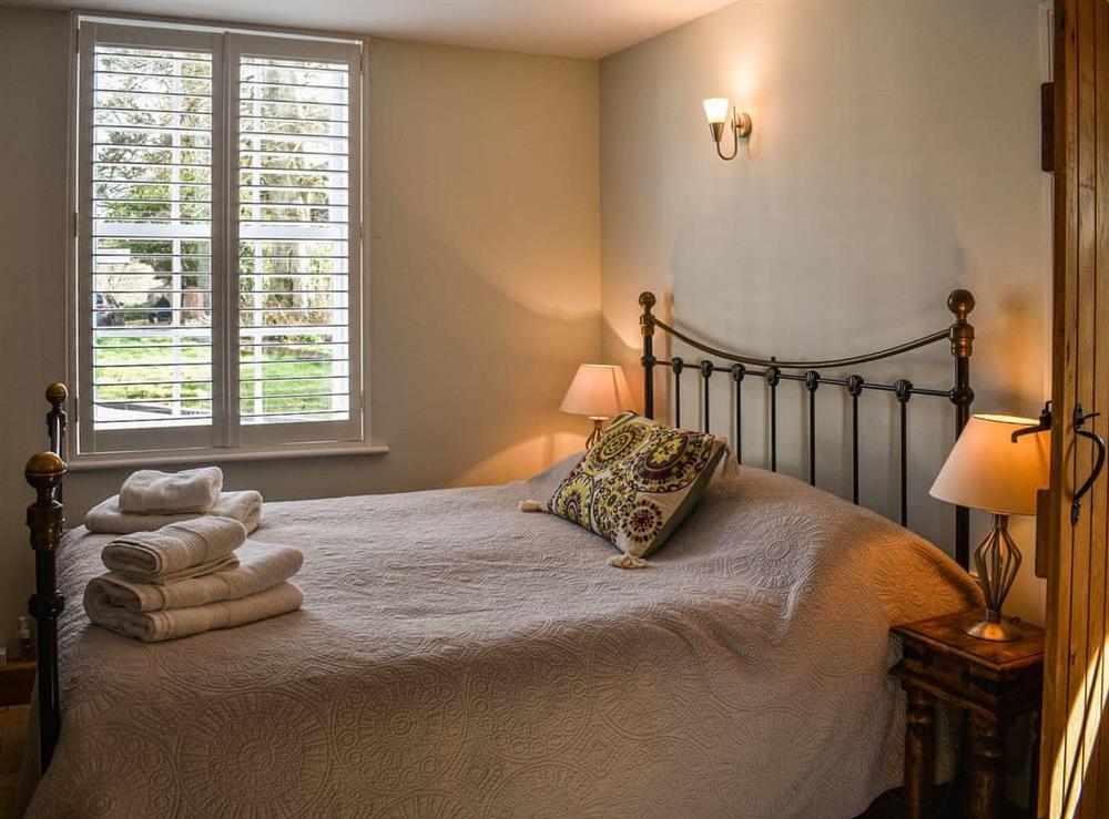 Double bedroom at May Cottage in Rendham, Suffolk