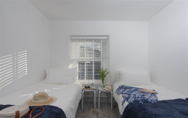 Bedroom at May Cottage, Cornwall