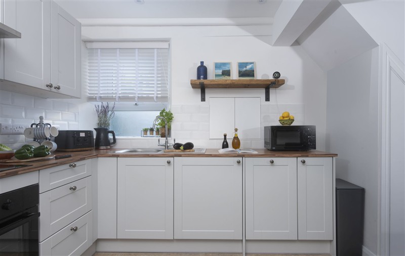 Kitchen at May Cottage, Cornwall
