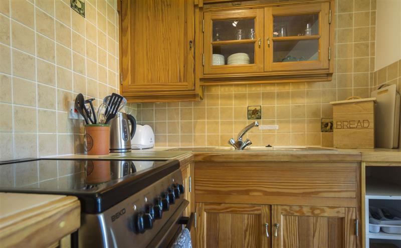 The kitchen at May Cottage, Tiverton