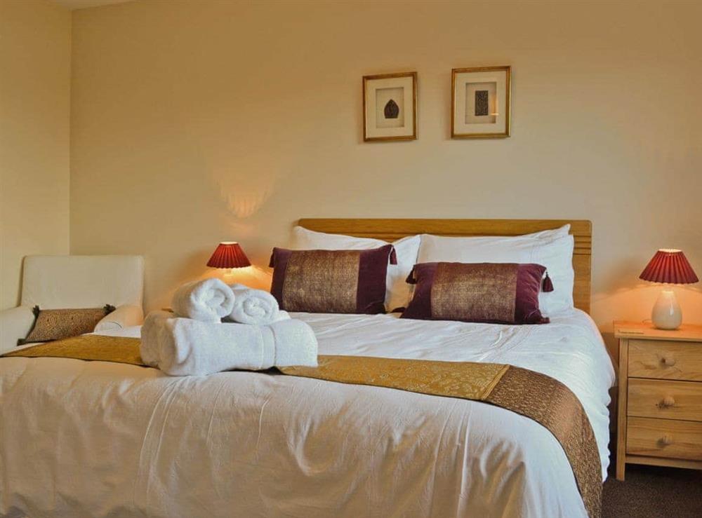 Double bedroom at Maybank in Banavie, near Fort William, Inverness-shire