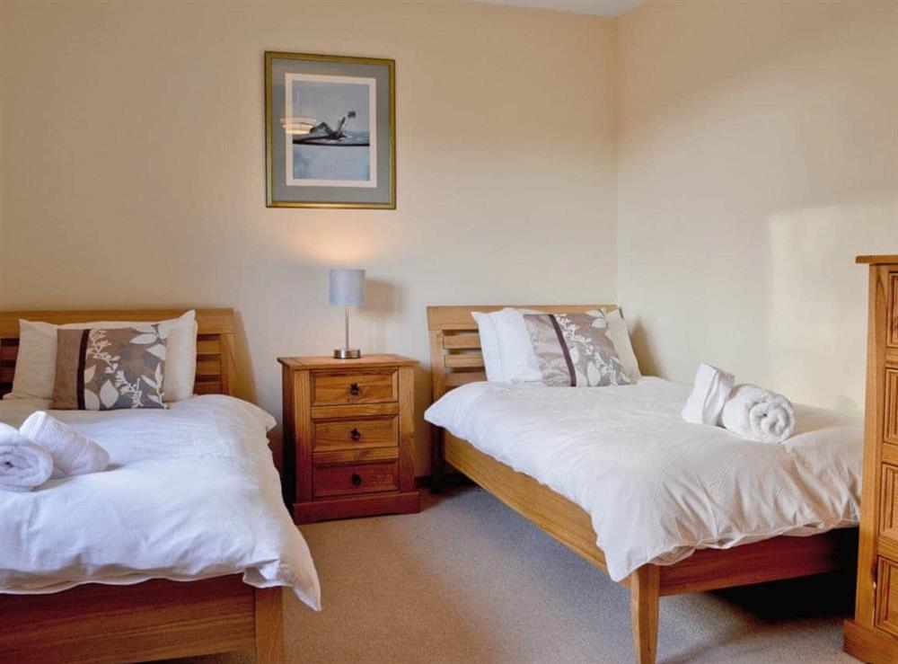 Twin bedroom at Maybank in Banavie, near Fort William, Inverness-shire