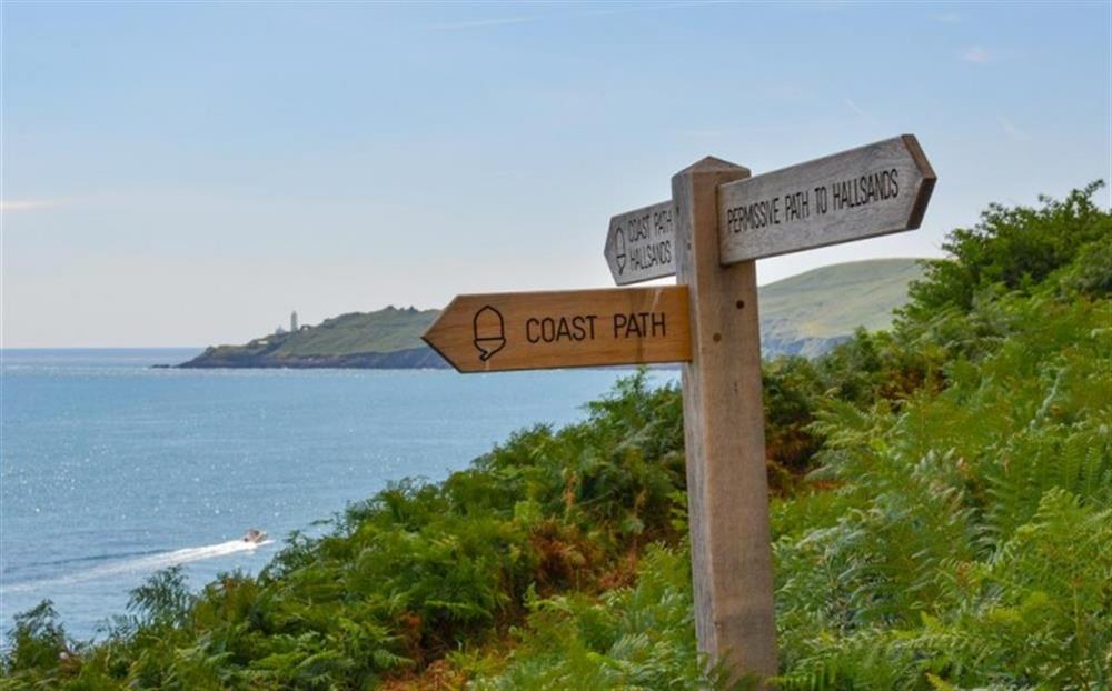 Access to the coastpath from Beesands to experience breathtaking views. at Maycombe House in Beeson