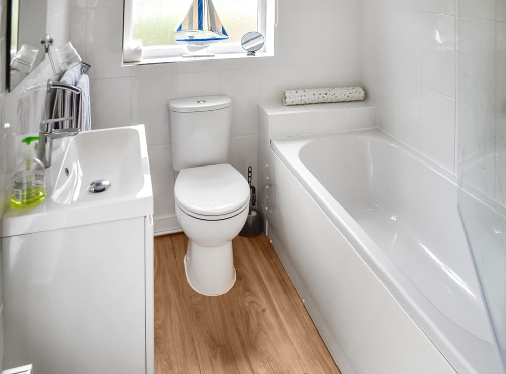 Bathroom at Maydrift in Mundesley, Norfolk