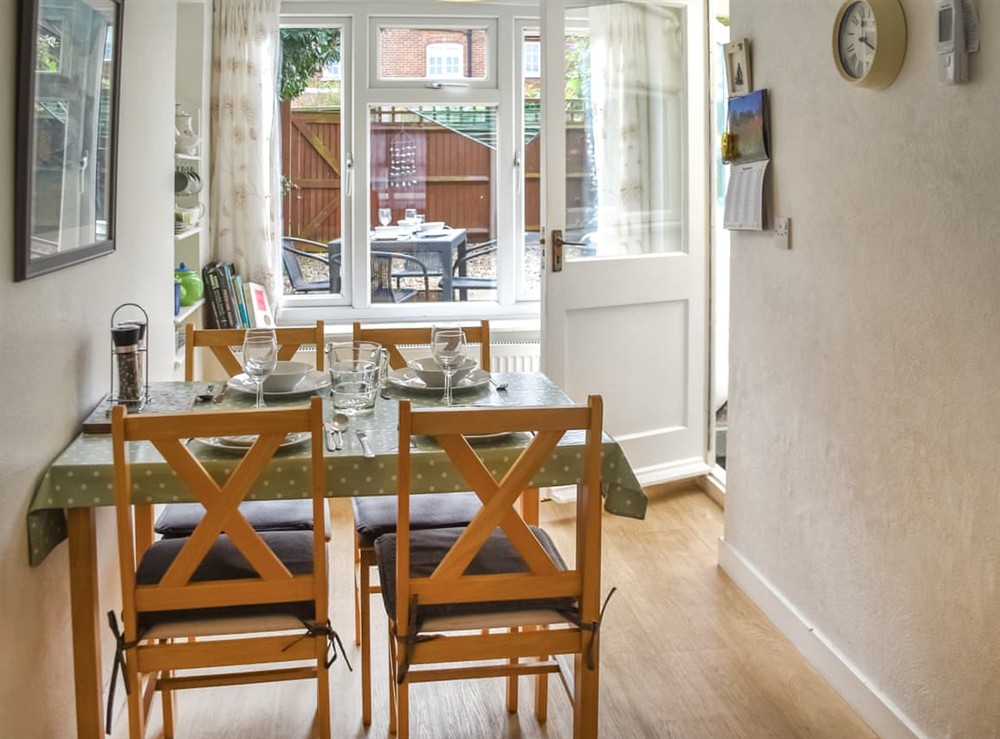Dining Area at Maydrift in Mundesley, Norfolk