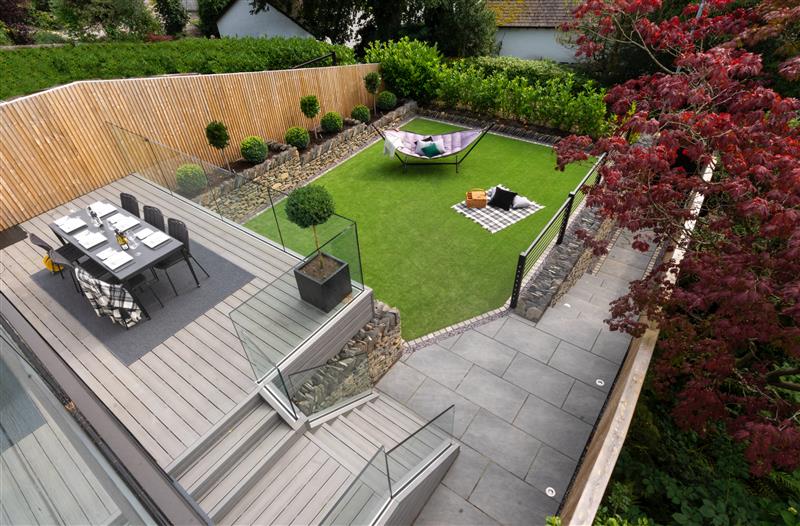 Enjoy the garden at Mayfair House, Bowness-On-Windermere