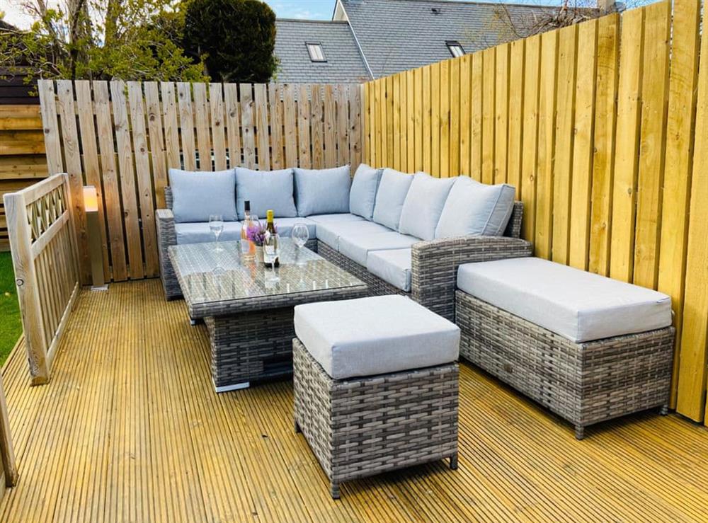 Decked terrace area (photo 2) at Mayfield in Ballater, Aberdeenshire
