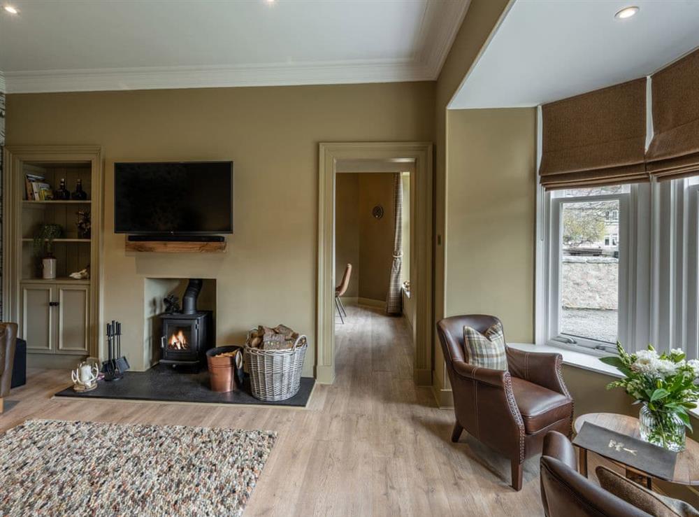 Living room at Mayfield in Ballater, Aberdeenshire