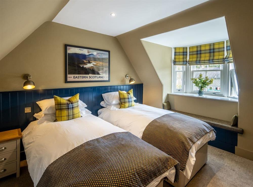 Twin bedroom at Mayfield in Ballater, Aberdeenshire