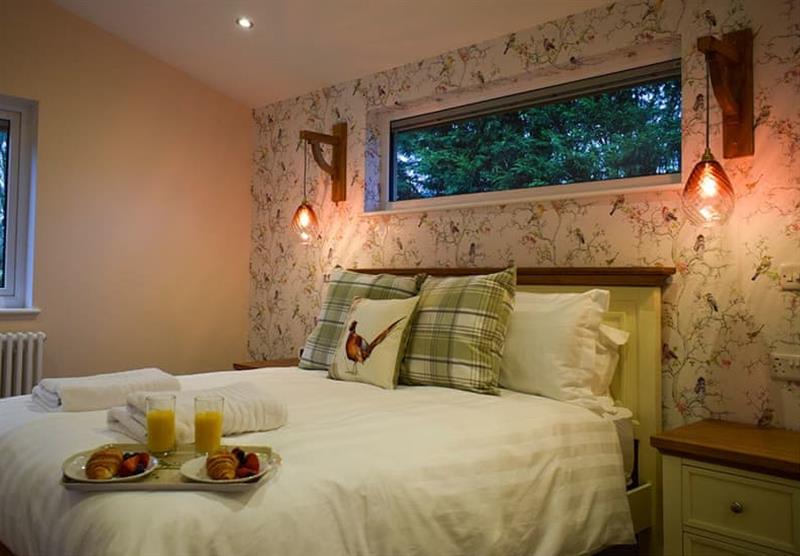 Double bedroom in Cosy Burrows at Mayfield Snuggery in Mayfield, near Ashbourne