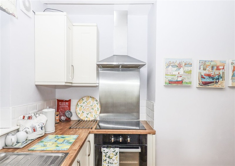 The kitchen at Mayflower View, Dawlish