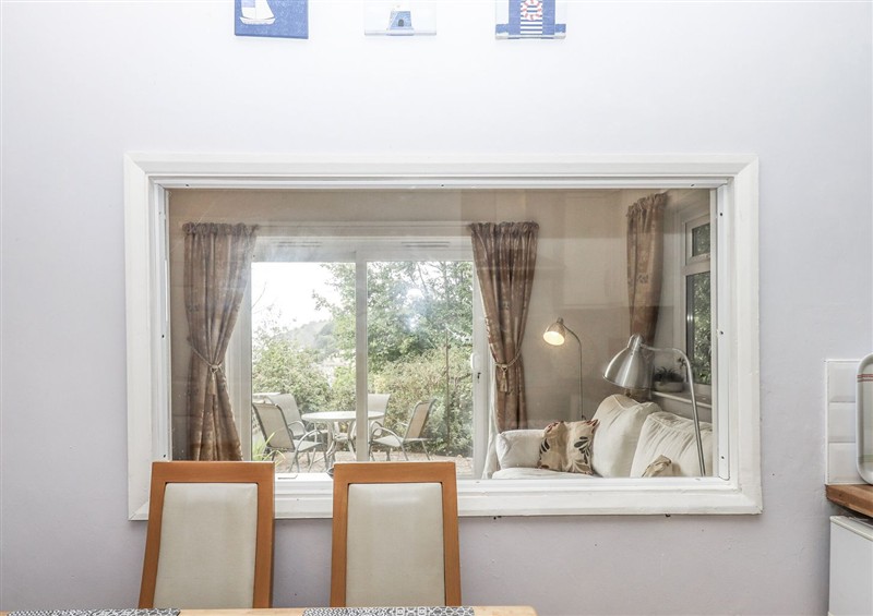 This is the living room at Mayflower View, Dawlish