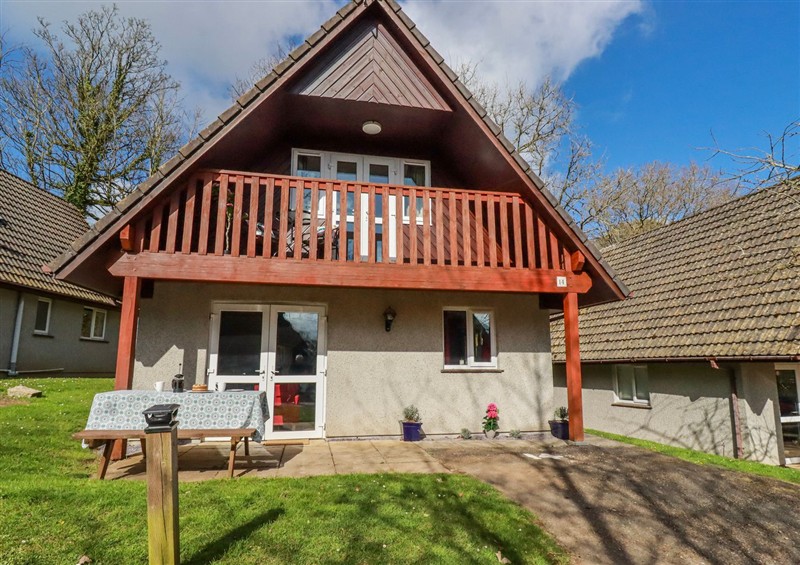 The setting of Mayfly Lodge at Mayfly Lodge, St Tudy