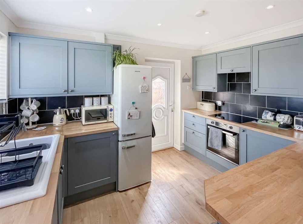 Kitchen at Mayglen in Crowle, South Humberside