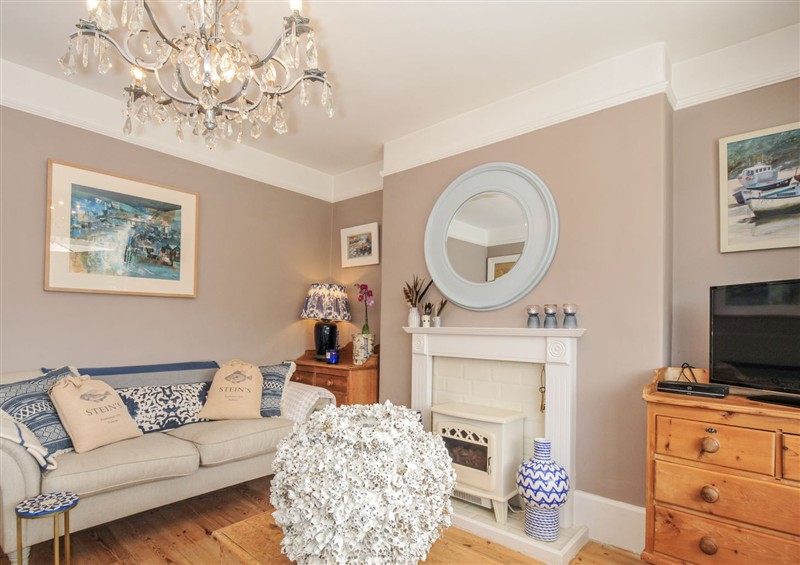 Relax in the living area at Mayhurst, Looe