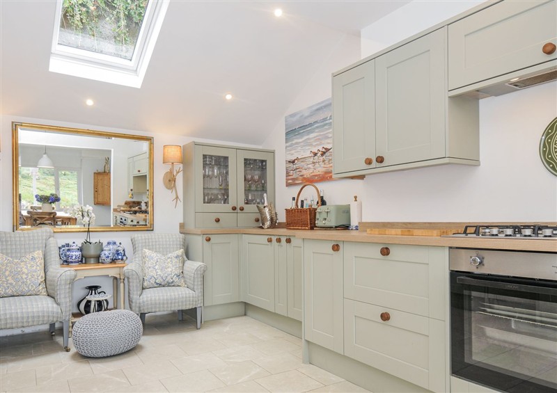 The kitchen at Mayhurst, Looe