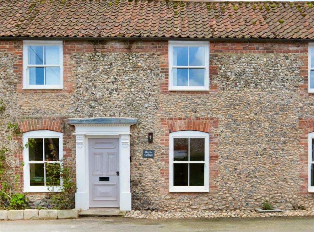 Exterior at Maylie in East Rudham, Norfolk