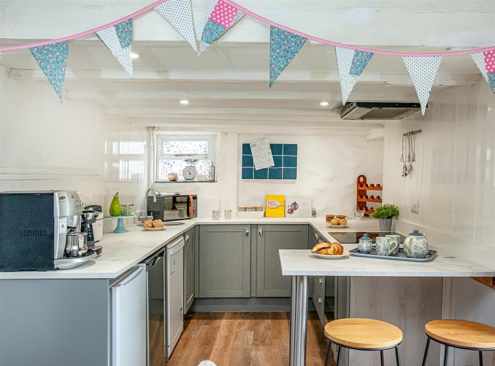 Kitchen at Mayrose Cottage in Helstone, near Camelford, Cornwall