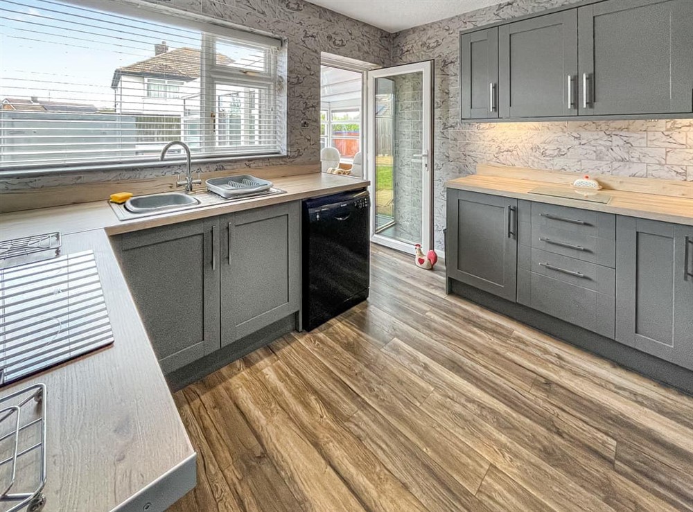 Kitchen at Mays Cottage in Chapel St. Leonards, Lincolnshire