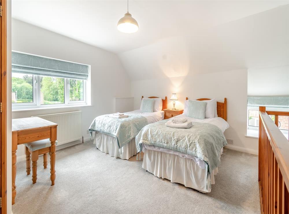 Twin bedroom at Mays in Sewerby, near Bridlington, North Humberside