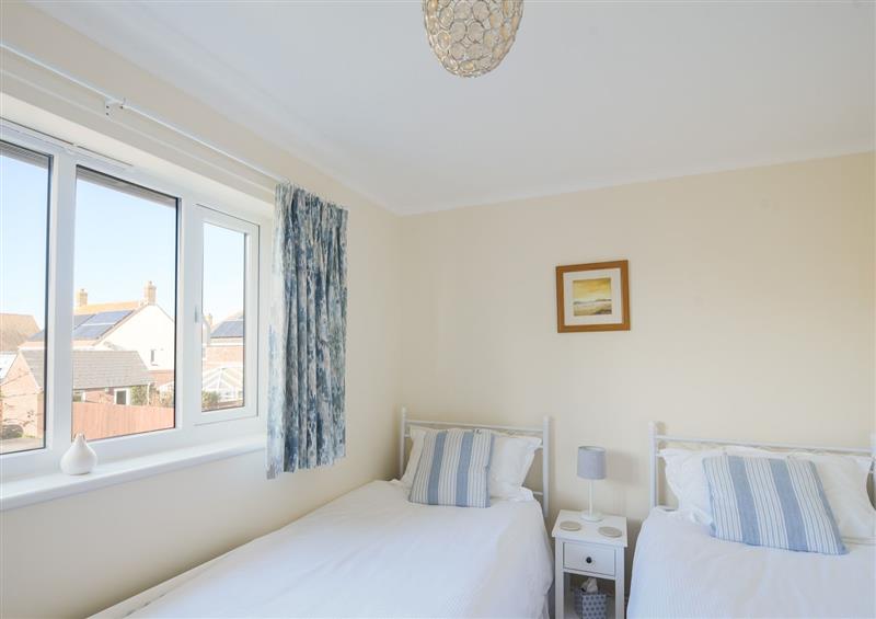 One of the 2 bedrooms at Mead Cottage, Bridport