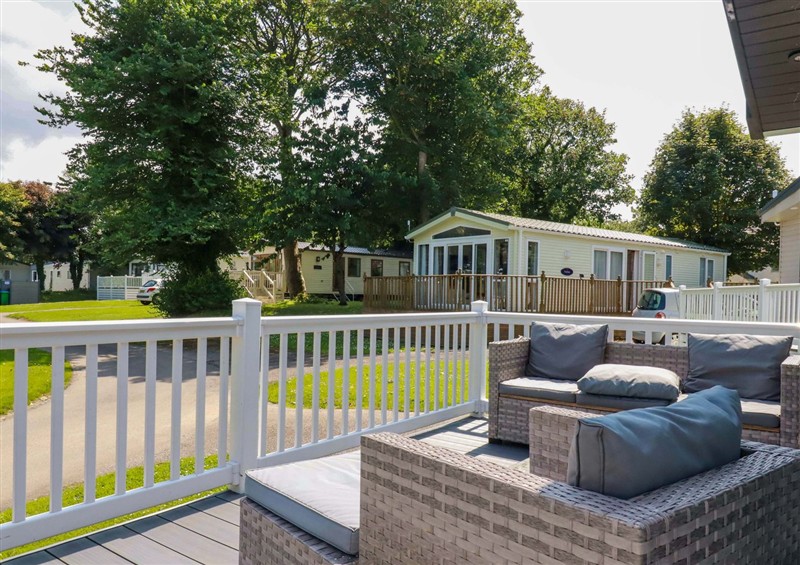 The patio in Meadow 46