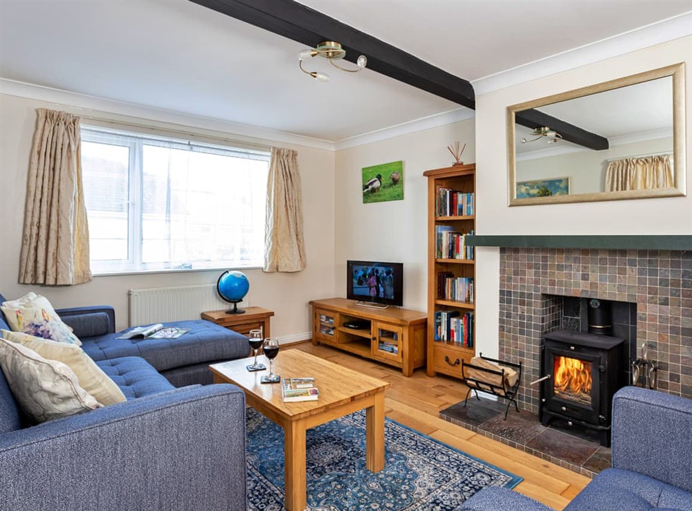 Living area at Meadow Barn in Keswick, Cumbria