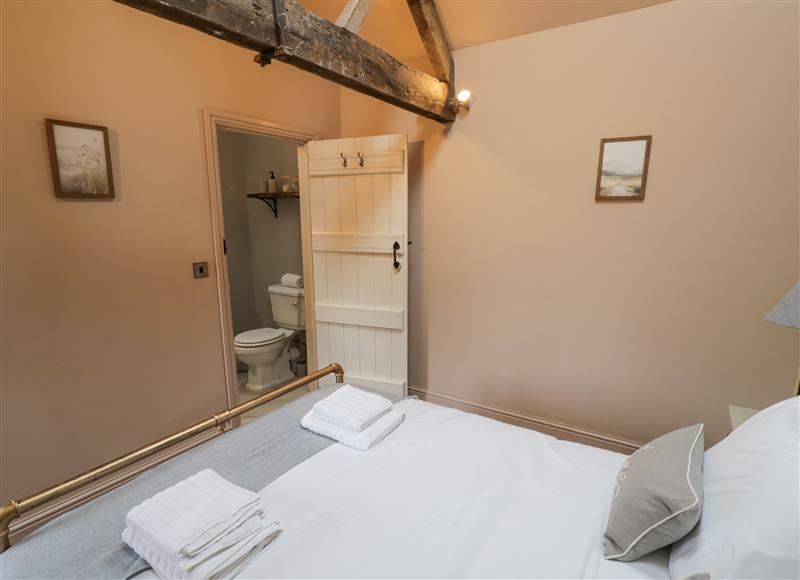 One of the bedrooms at Meadow Barn, Pudleston near Leominster