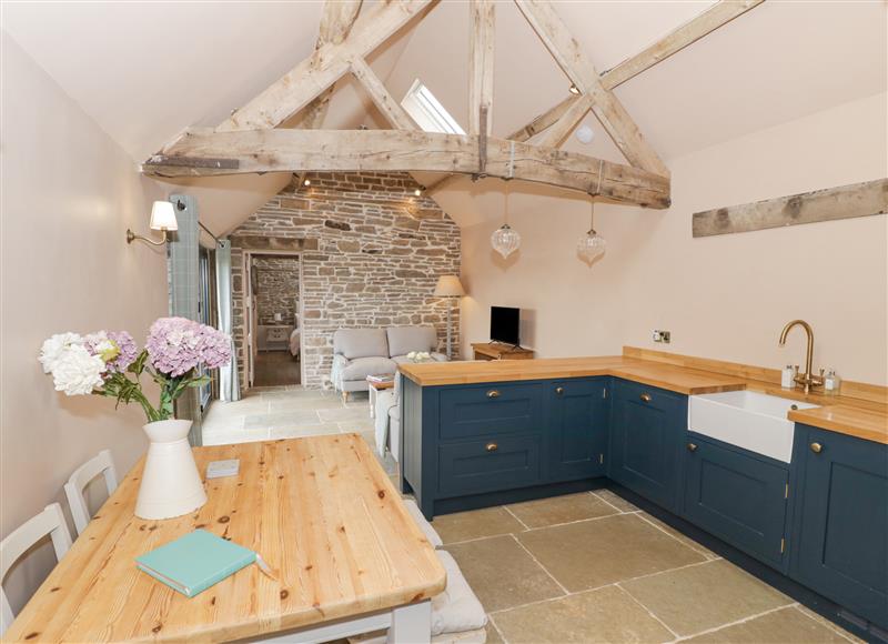 The kitchen at Meadow Barn, Pudleston near Leominster