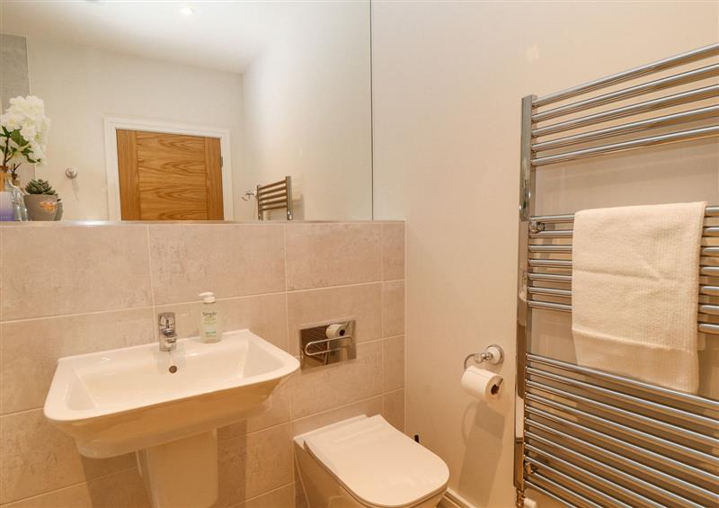 This is the bathroom at Meadow Bay, Appledore