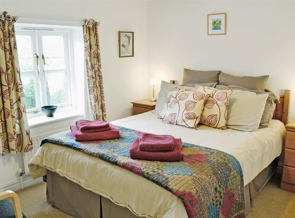 Double bedroom at Meadow Cottage in Beaminster, Dorset