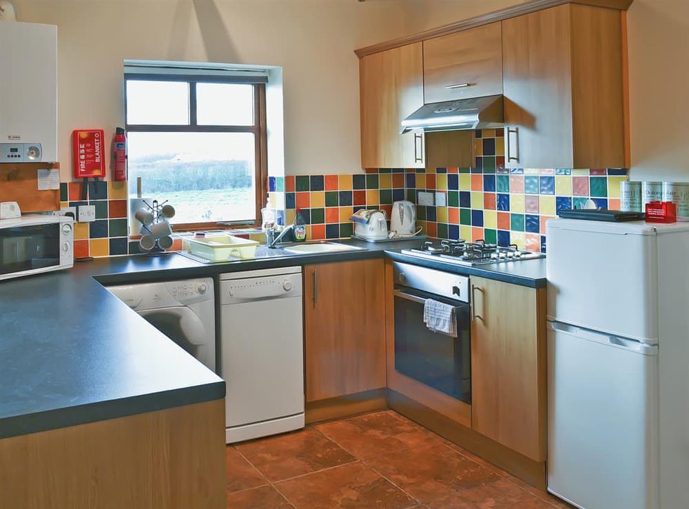 Kitchen area at Meadow Cottage in Flamborough, North Humberside